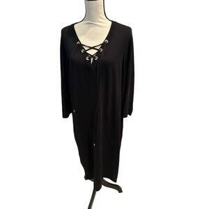 Womens Calvin Klein Knit Midi Dress. Size 3X